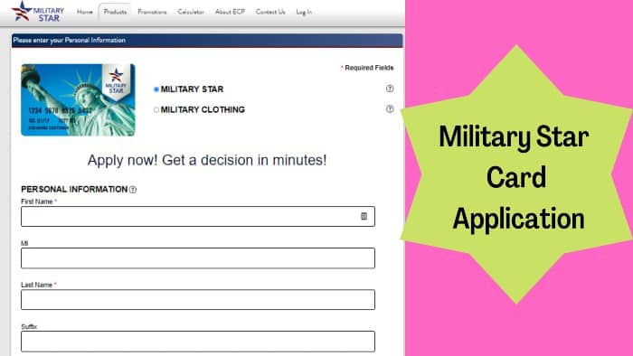 Military-Star-Card-Application